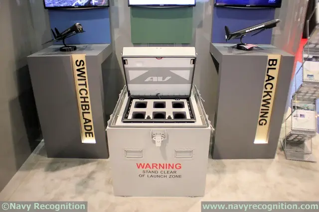 AeroVironment Showcasing its Multi-Pack Launcher for Blackwing & Switchblade UAV