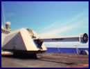 At the Surface Navy Association's (SNA) National Symposium currently held near Washington DC, General Atomics Electromagnetics unveils for the first time its "Multi-mission Medium Range Railgun Weapon System". Brochures and a poster at SNA 2016 showed the weapon system fitted on board a Freedom variant Littoral Combat Ship (LCS).