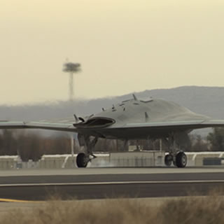 The X-47B is a tailless, strike fighter-sized unmanned aircraft currently under development by Northrop Grumman as part of the U.S. Navy’s Unmanned Combat Air System Carrier Demonstration (UCAS-D) program. 