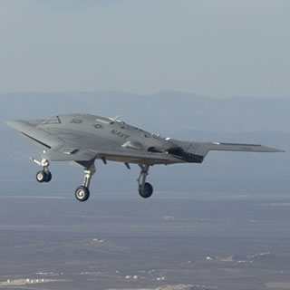 The X-47B is a tailless, strike fighter-sized unmanned aircraft currently under development by Northrop Grumman as part of the U.S. Navy’s Unmanned Combat Air System Carrier Demonstration (UCAS-D) program. 