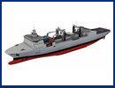 DCNS presented during Euronaval 2010 its new-generation underway replenishment tanker and logistic supply vessel named BRAVE (Bâtiment RAVitailleur d'Escadre). The design currently in development should answer French Navy needs to replace the Durance class. BRAVE will also be available to international customers.