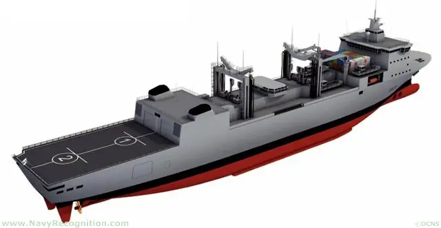 DCNS presented during Euronaval 2010 its new-generation underway replenishment tanker and logistic supply vessel named BRAVE (Bâtiment RAVitailleur d'Escadre). The design currently in development should answer French Navy needs to replace the Durance class. BRAVE will also be available to international customers.