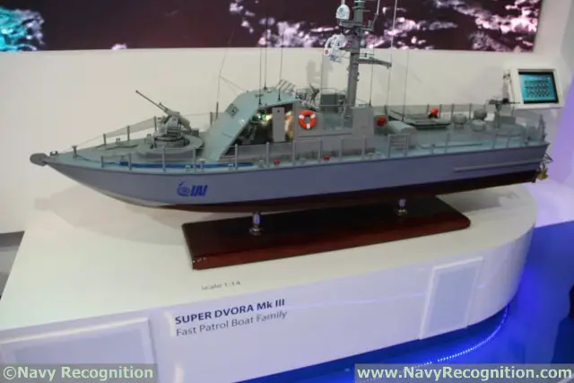 IAI highlights its Super Dvora Mk 3 fast patrol boat at Euronaval 2014