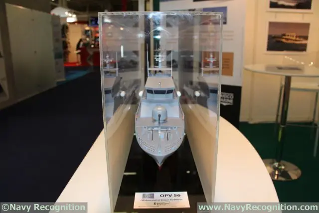 Raidco Marine presents its OPV and patrol boat at EURONAVAL 2014