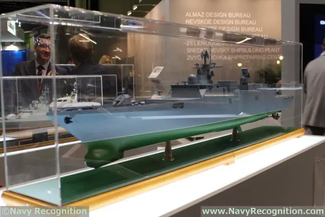 Rosoboronexport presents its new naval products at EURONAVAL 2014