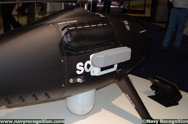 At Euronaval 2014, Austrian company Schiebel came in Paris to present an upgraded variant of its well-known Camcopter S-100 Unmanned Aerial System. For the occasion, Schiebel chose to integrate the Selex ES SAGE advanced digital Electronic Support Measures system on its drone. 