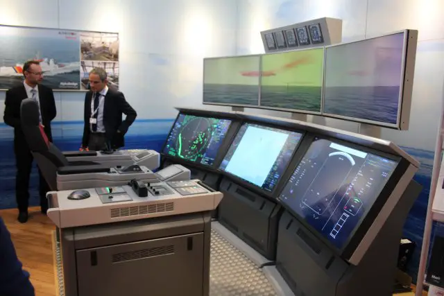 At Euronaval 2016 Alphatron Marine swhocased its one man bridge 002