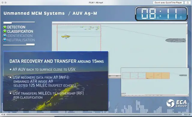 ECA Group unveils its UMS Simulator for Mine Counter Measures operations at Euronaval 2016 001