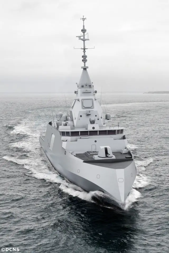 Euronaval 2016 DCNS officially introduces BELH RRA front line digital frigate 640 004