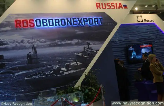 Rosoboronexport highlights latest Russian naval products in Paris 640 001