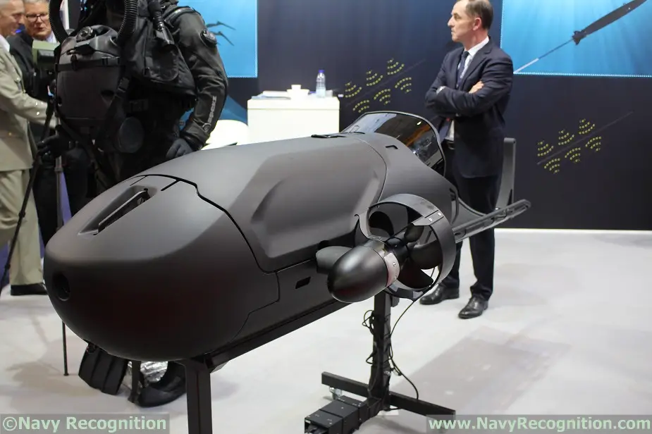 Euronaval 2018 ALSEAMAR Unveils MURENE Subsea Light Vehicle for Special Forces 1