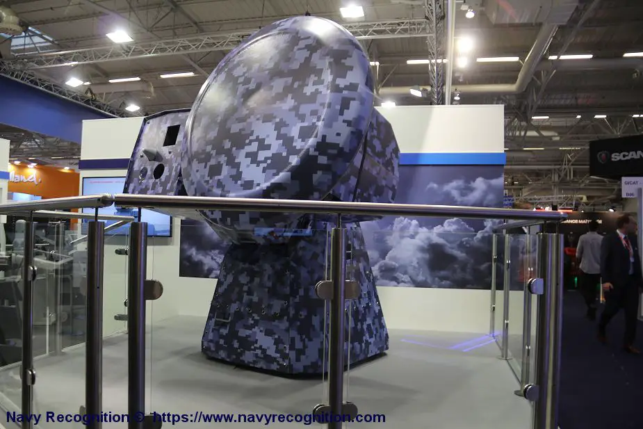 Rheinmetall Oerlikon Seaguard BIAX air defense radar Euronaval 2018 925 001