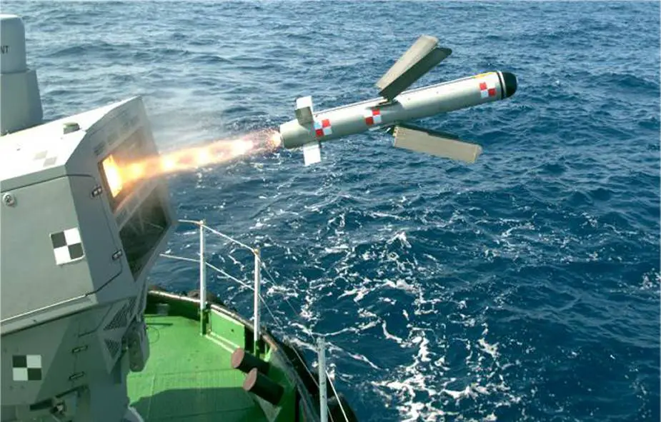 Naval version of Israeli made Rafael electro optical guided missile Euronaval Online 2020 925 002