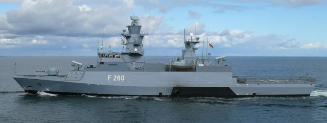 K130 Braunschweig Class Corvette - German Navy