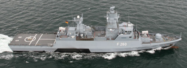 K130 Braunschweig Class Corvette - German Navy