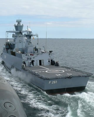 K130 Braunschweig Class Corvette - German Navy