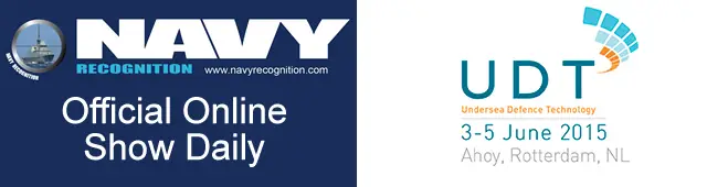 The Undersea Defence Technology (UDT 2015) exhibition and conference will take place June 3-5, 2015 and now is the time to make sure your show coverage is in place. Navy Recognition is our media partner and will be producing the Official Online Show Daily, providing another way for UDT exhibitors to get information out to a global audience before, during, and after the 2015 Exposition.