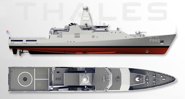 olland class Offshore Patrol Vessel (OPV) - Royal Netherlands Navy