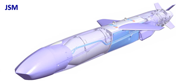 Produced by Kongsberg, the Naval Strike Missile (NSM) and the Joint Strike Missile (JSM) are autonomous, long-range, precision missiles designed to engage high-value, well-defended targets at sea and ashore.