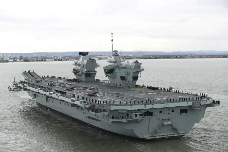 HMS Prince of Wales Aircraft Carrier British Royal Navy Technical Data 925 001