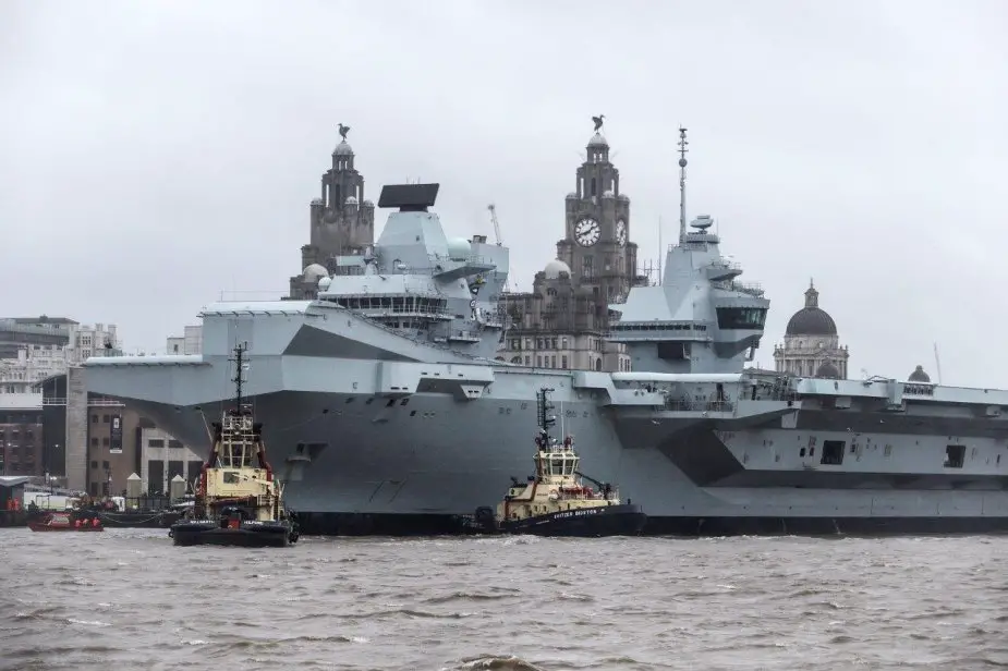 HMS Prince of Wales Aircraft Carrier British Royal Navy Technical Data 925 005