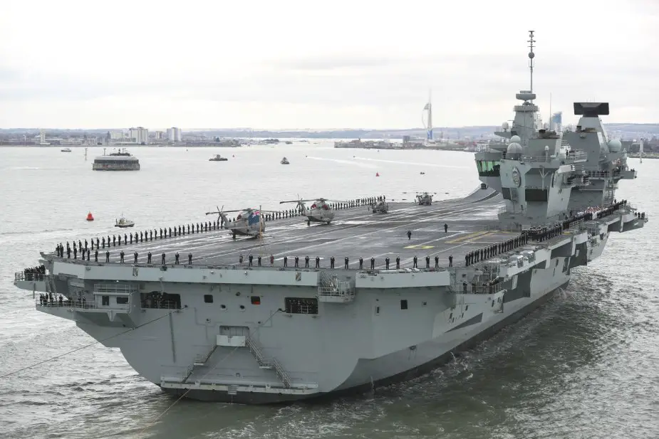HMS Prince of Wales Aircraft Carrier British Royal Navy Technical Data 925 008
