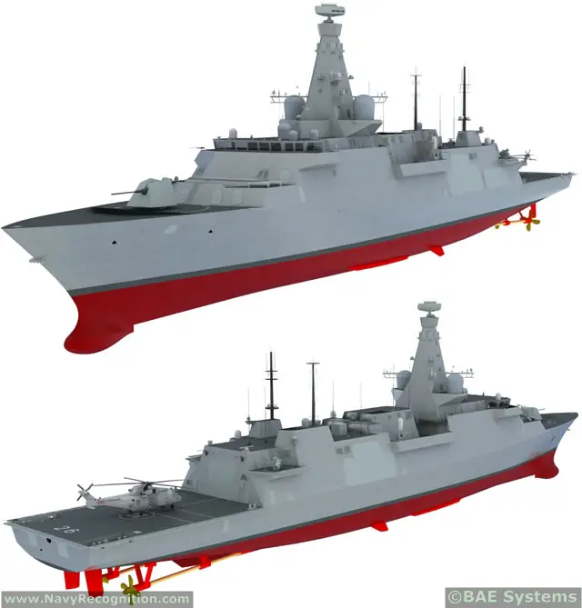 BAE Systems has released a video showing an updated design for its Type 26 Frigate. 
