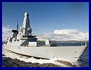 The ship was scheduled to enter service in early 2014, but thanks to the hard work of both the ship’s company and industry since her arrival in Portsmouth, HMS Duncan is ready to take up duties now. The 7,500 tonne vessel will now embark on a programme of trials to prepare the ship and her crew for operational deployment.