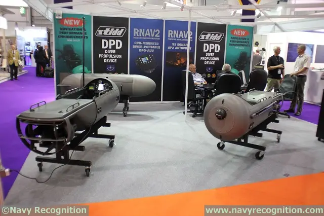 American company STIDD Systems introduced some performance enhancements for its diver propulsion device (DPD) during DSEI 2015, the International Defence & Security event in London, United Kingdom. The RNAV2 is a precision navigation system design to fit in the DPD but it is diver portable too. The new TEC2 thruster delivers more power and speed to the DPD. 